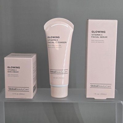 Global Beauty Care Skincare Set Unisex OS Vitamin C Glowing Brightening Routine