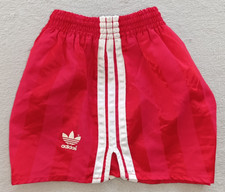 Adidas made in Tunesia vintage mens Red Running Ibiza Nylon shorts size D6 M