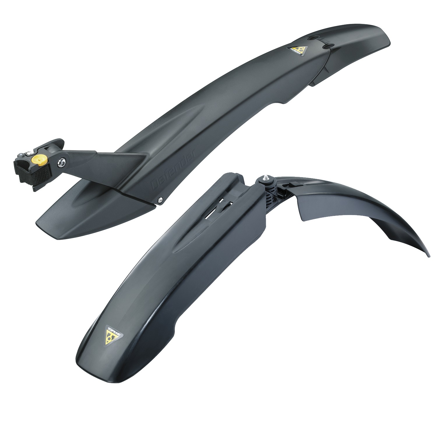 DeFender FX-RX 279er accessoire garde-boue amovible rigide noir pour pneu large de VTT