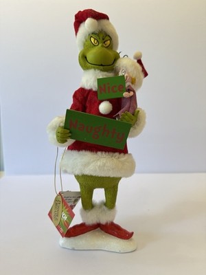 Grinch Christmas 2018 Naughty Or Nice Figurine Department 56   6001338 RETIRED
