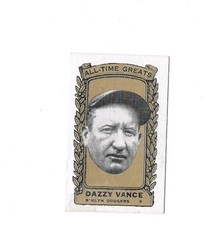 1963 Topps Bazooka All-Time Greats Silver Dazzy Vance #28 