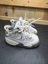 Nike Air Jordan Dub Zero White Grey Laser Toddler Size 6C Sneakers DV1358-107