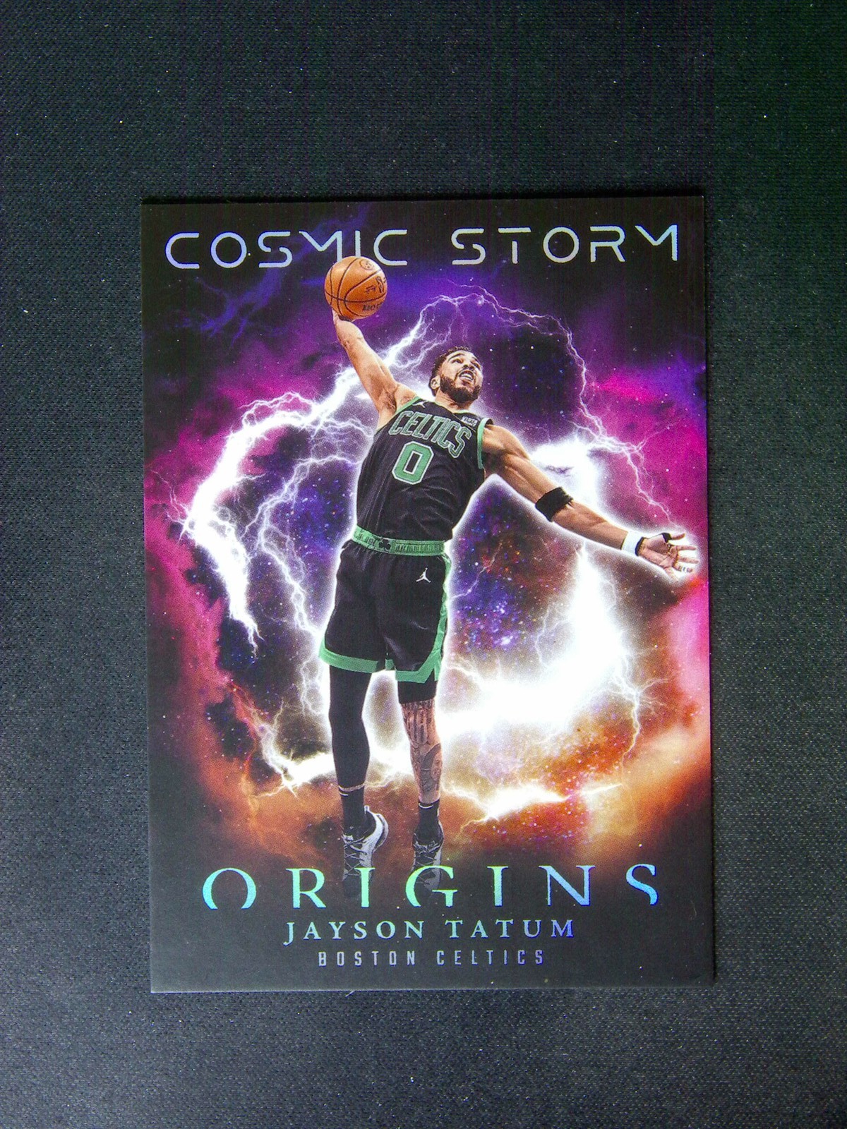 2023-24 Panini Origins Jayson Tatum #9 Cosmic Storm