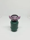 Vintage Fisher Price little people The Count for Sesame Street