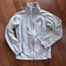 Columbia Women s Gray Fleece Jacket Small