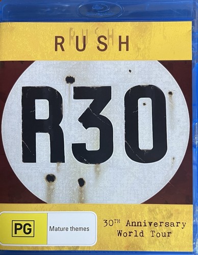 84d New Sealed Rush: R30 (Blu-ray) Rush Region 4 Rare - Picture 1 of 2