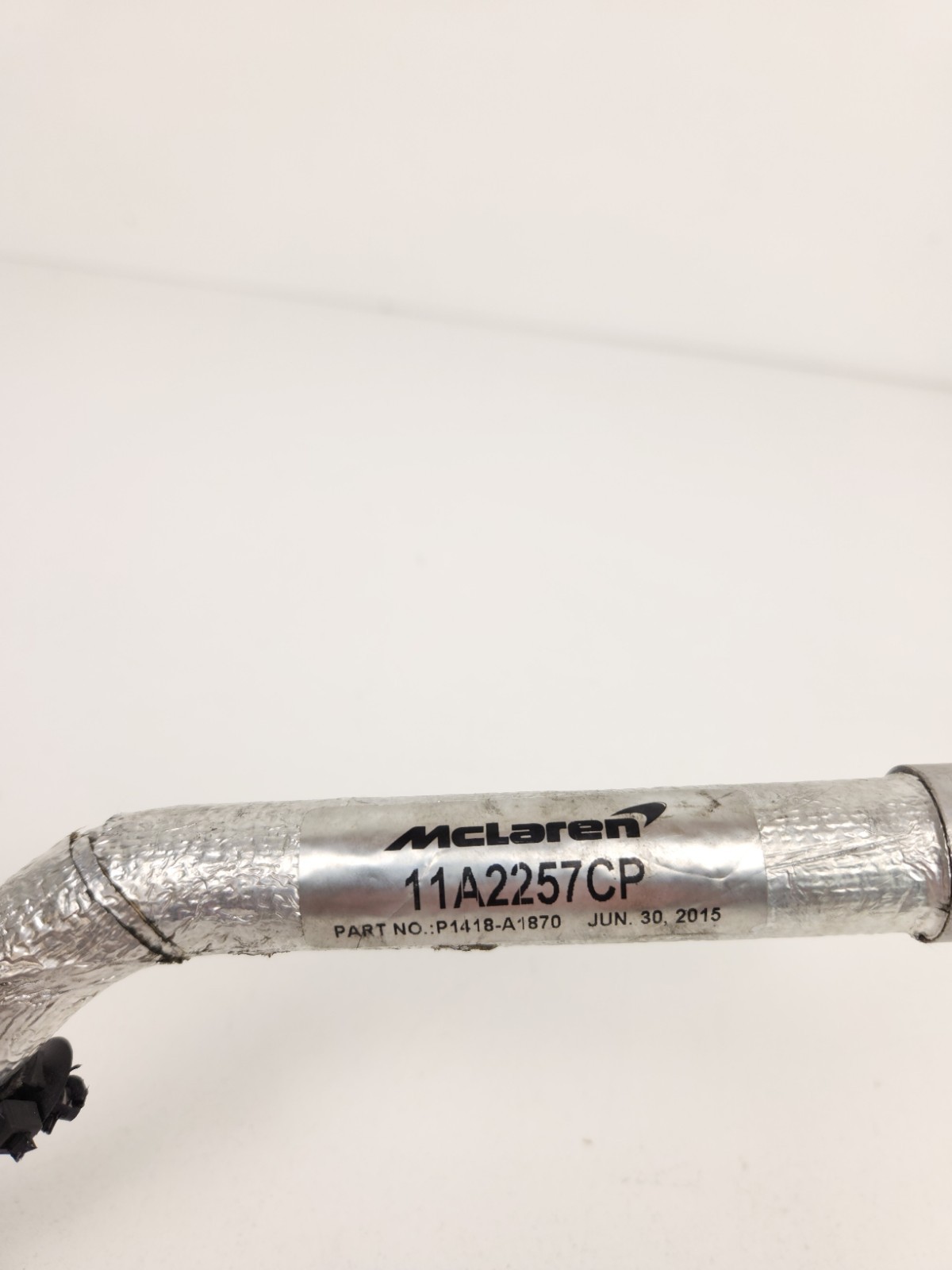 2015-2016 MCLAREN 650S SPIDER A/C AC AIR CONDITIONING HOSE TUBE PIPE LINE OEM 