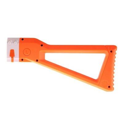WORKER AK Style Shoulder Stock for nerf N-Strike Elite and Nerf Small, Orange