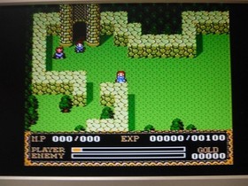 [Tube 00] [] Game Software FC Ys II (No Box Theory) Famicom Family Computer