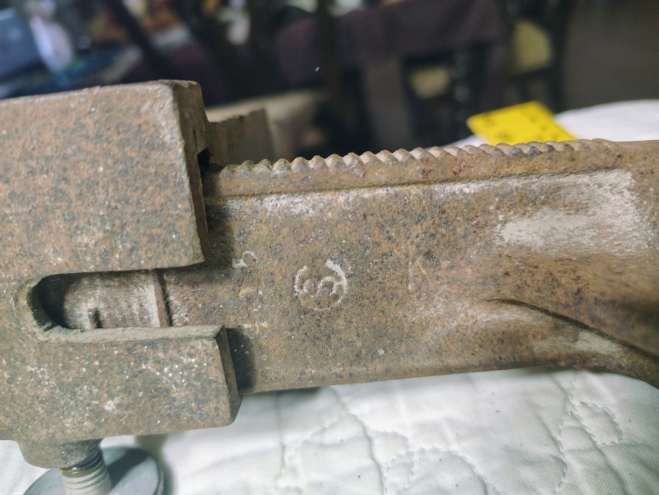 Railroad Wooden Track Gauge & Track Level, Atchison Topeka & Santa Fe ...