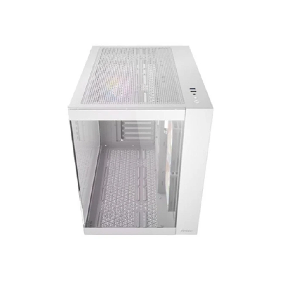 ANTEC CX800 ATX Mid Tower Gaming Case - White - 3 x ARGB Fans - Glass Side/Front - Image 4 of 4