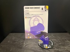 Heroclix DC Lantern Legacy: Super Rare Sound Wave Indigo s017 w/card