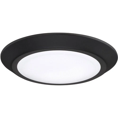 Verge - 15W 1 LED Flush Mount - 1.25 Inches high-Earth Black Finish Flush Mount - Picture 8 of 12
