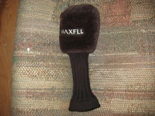 slightly used Maxfli Fur Hybrid 1 / 3  headcover