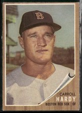 1962 Topps Carroll Hardy Boston Red Sox #101