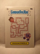 Topps Garbage Pail Kids Trading Card Sticker GPK Puzzling Paula 2024 43a