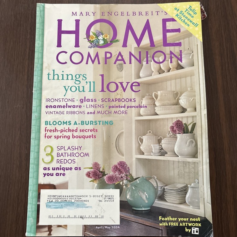 Mary Engelbreit's HOME COMPANION MAGAZINE: April/May '04 Gracie Paper Doll