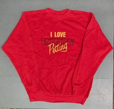 "I Love HEAVY PETTING" sweatshirt