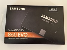 NEW SEALED Samsung 860 EVO 1TB 2.5" SATA Solid State Drive SSD (MZ-76E1T0B/AM)