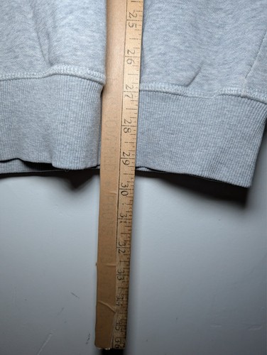 Gymshark Hoodie Large Gray Sweatshirt Gym Training Athleisure - Picture 6 of 8