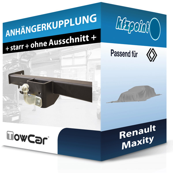 für Renault Maxity 01.2007-Jetzt Towcar AnhäNgerkupplung Starr Neu-image