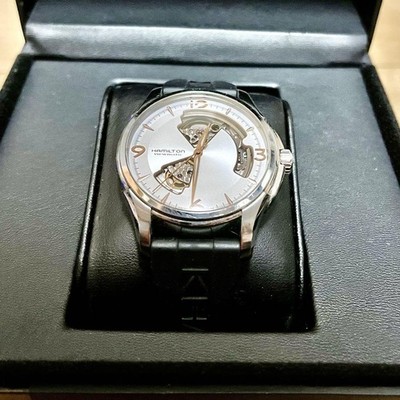 Hamilton Jazzmaster H32565555 Silver Dial Automatic Men's Watch Used Working #72