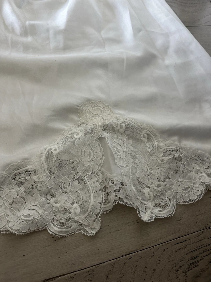 Christian Dior Vintage Encaje Parte Inferior Medio Slip Talla M Foto 2 de 4