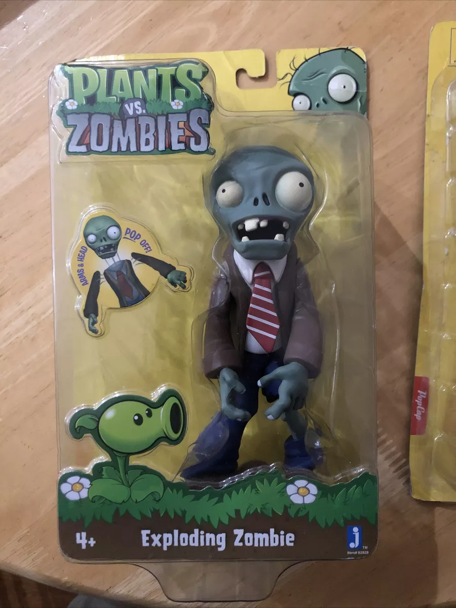 ULTRA RARE Plants vs. Zombies PVZ Exploding Mummy and Zombie Figures Set