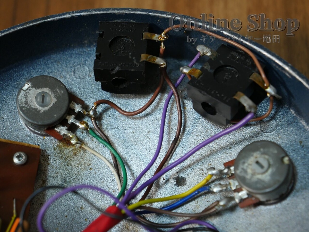 Dallas Arbiter Vintage 1970S Fuzz Face Navy Bc108 | eBay