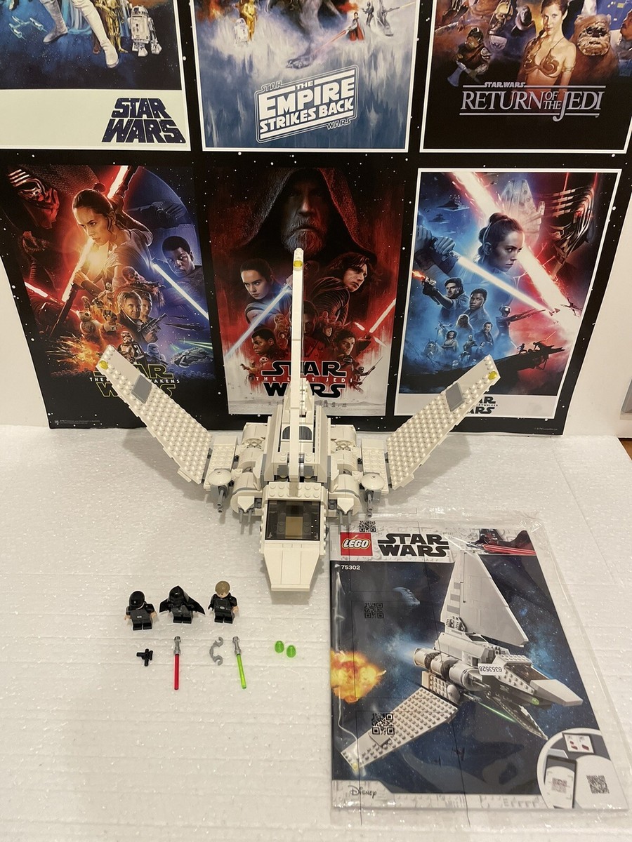 LEGO Star Wars 75302 Imperial Shuttle 100% Complete Mint