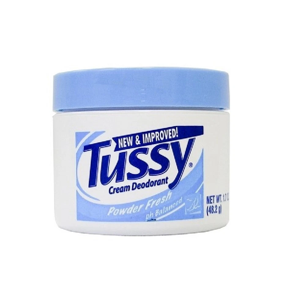 Crema desodorante antitranspirante en polvo Tussy aroma fresco 1,7 oz (paquete de 3) Foto 4 de 4