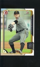 2015 BOWMAN CHROME BASEBALL CARD BUDDY BORDEN #BP63 NM-MT PIRATES