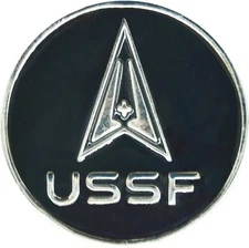 Two Sided USSF Magnetic Golf Ball Marker & Matching Hat Clip