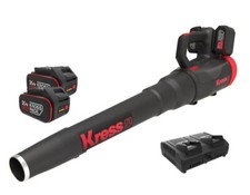 KRESS Akku-Laubbläser KG584  inkl. Akku und Ladegerät – AKTION – + 1 Akku gratis