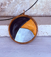 Ciondolo Collana ulivo Pendente bijoux bigiotteria Prodotto Artigianale