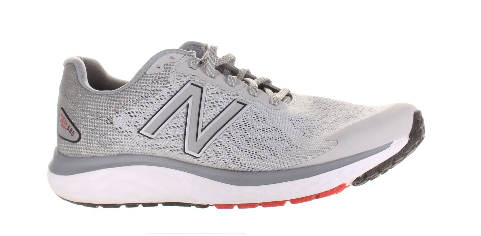 New Balance Mens M680rg7 Gray Running Shoes Size 8.5 (7782788)