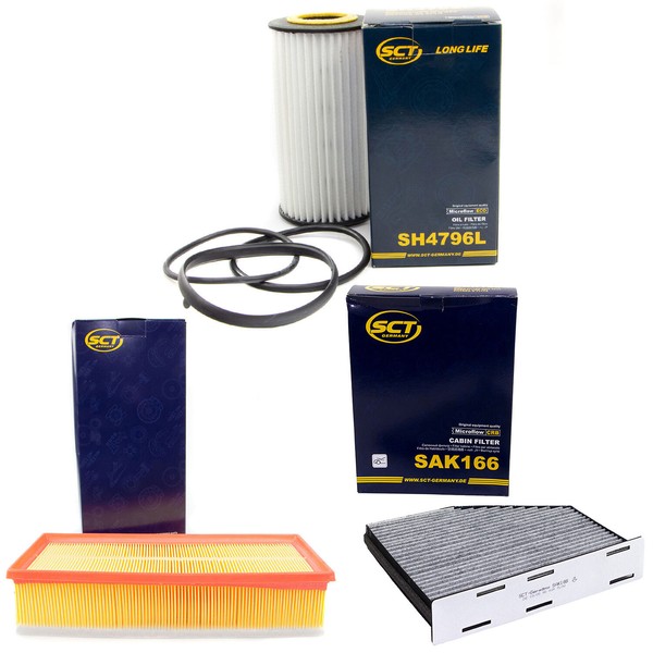 Inspektionspaket Filterset SCT FüR Audi A3 TT Seat Leon Skoda VW Passat EOS 2.0-image