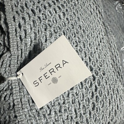 Sferra Mare Throw Ice Blue 55x78