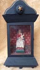 Madonna, obraz łaski starszych, teraz w kościele klasztornym Ottobeuern, gips, 16 cm