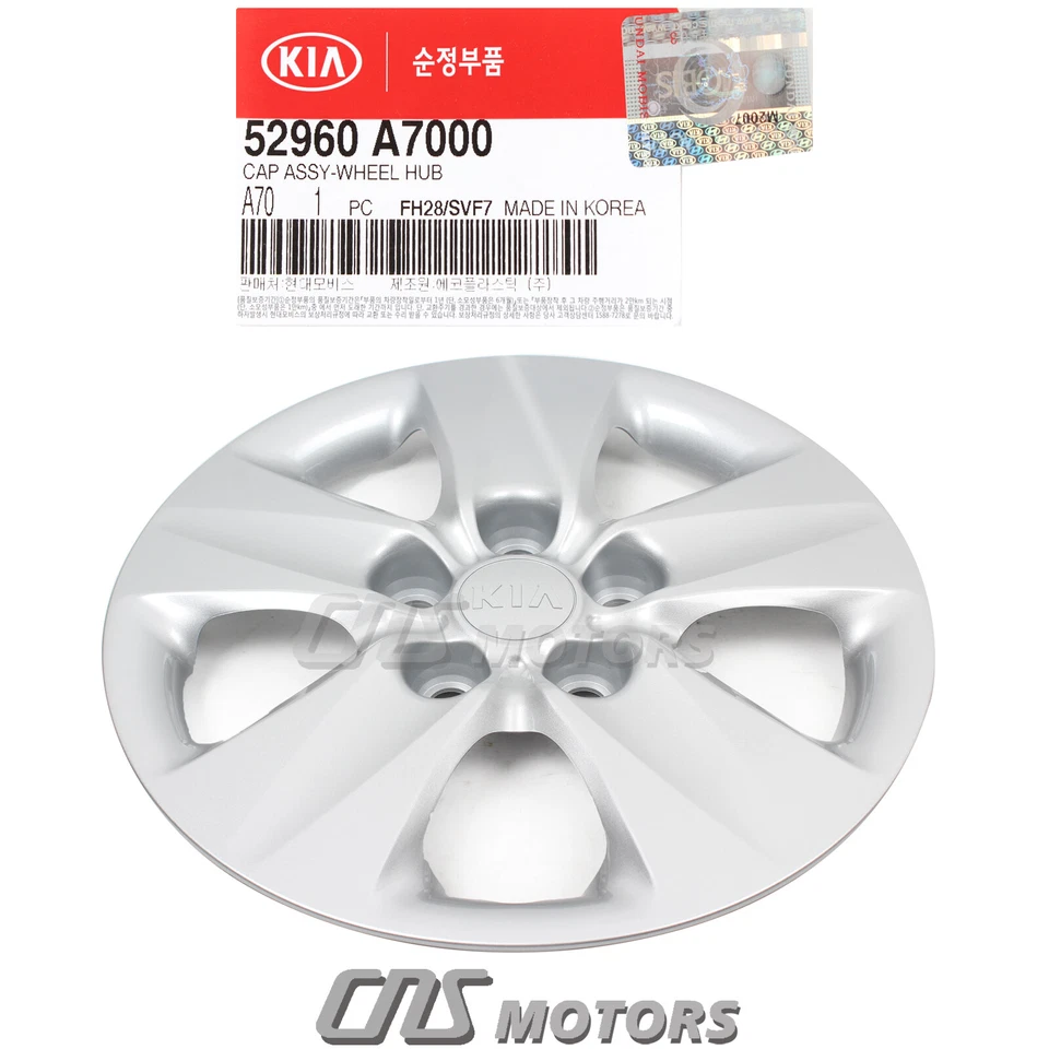 ⭐GENUINE⭐ Wheel Cover 15" for 2014-2018 Kia Forte Forte5 52960A7000 - Image 2 of 4