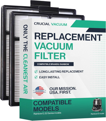 Vacuum Filter Compatible with Rainbow - Fits E2-Series Parts # R7292, R12107B - 