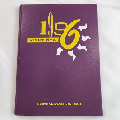 1996 Central Davis Junior High School Yearbook Utah