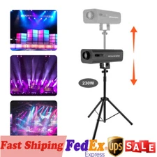6 Color LED Follow Spot Light DJ Party Theater Disco Stage Spotlight with Stand