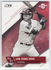 LEE JUNG HOO 2022 SCC KBO Golden Premium Collection card MVP Season 2024 MLB RC