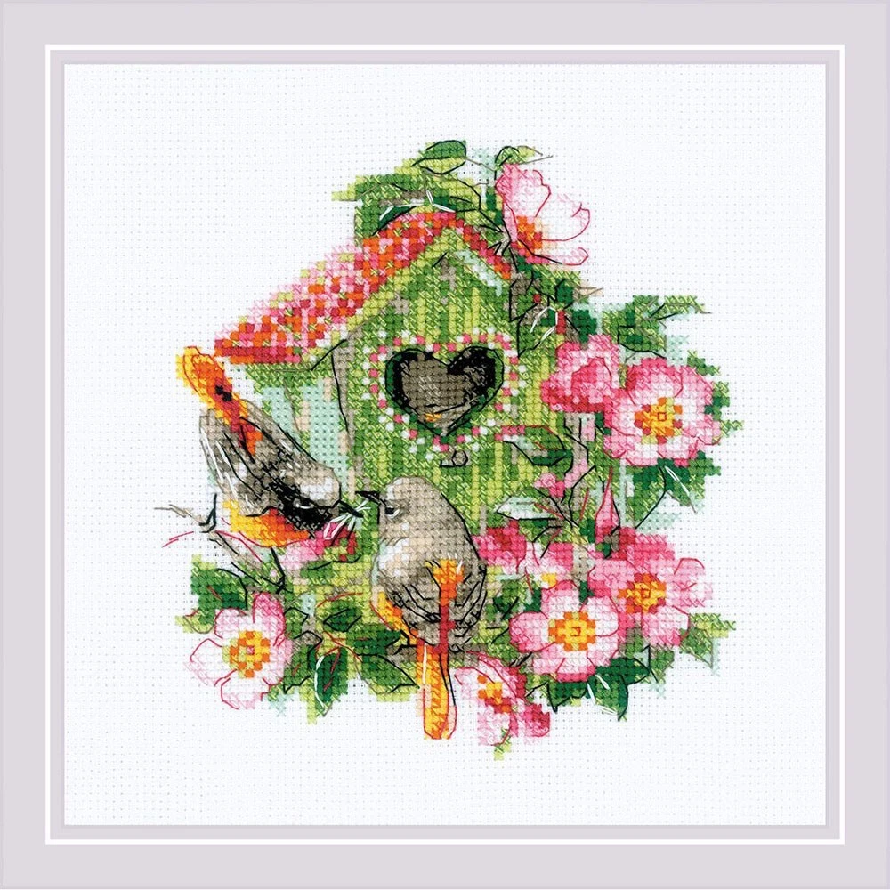 New Riolis Cross Stitch Kit 2092 Happy Together