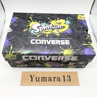 Splatoon3 × Converse All Star LC Hi Grey 31312950 Men's Size