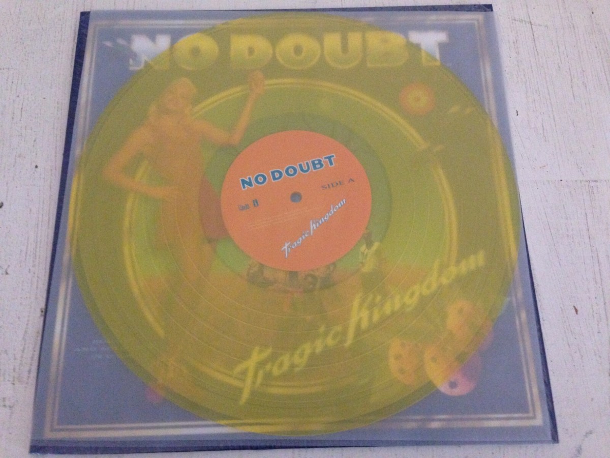 No Doubt Tragic Kingdom YELLOW VINYL LP Record! gwen stefani 1995
