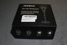 Jeebox 4K Webcam w/ Light - Streaming Camera 1080P Auto-Focus - FY01