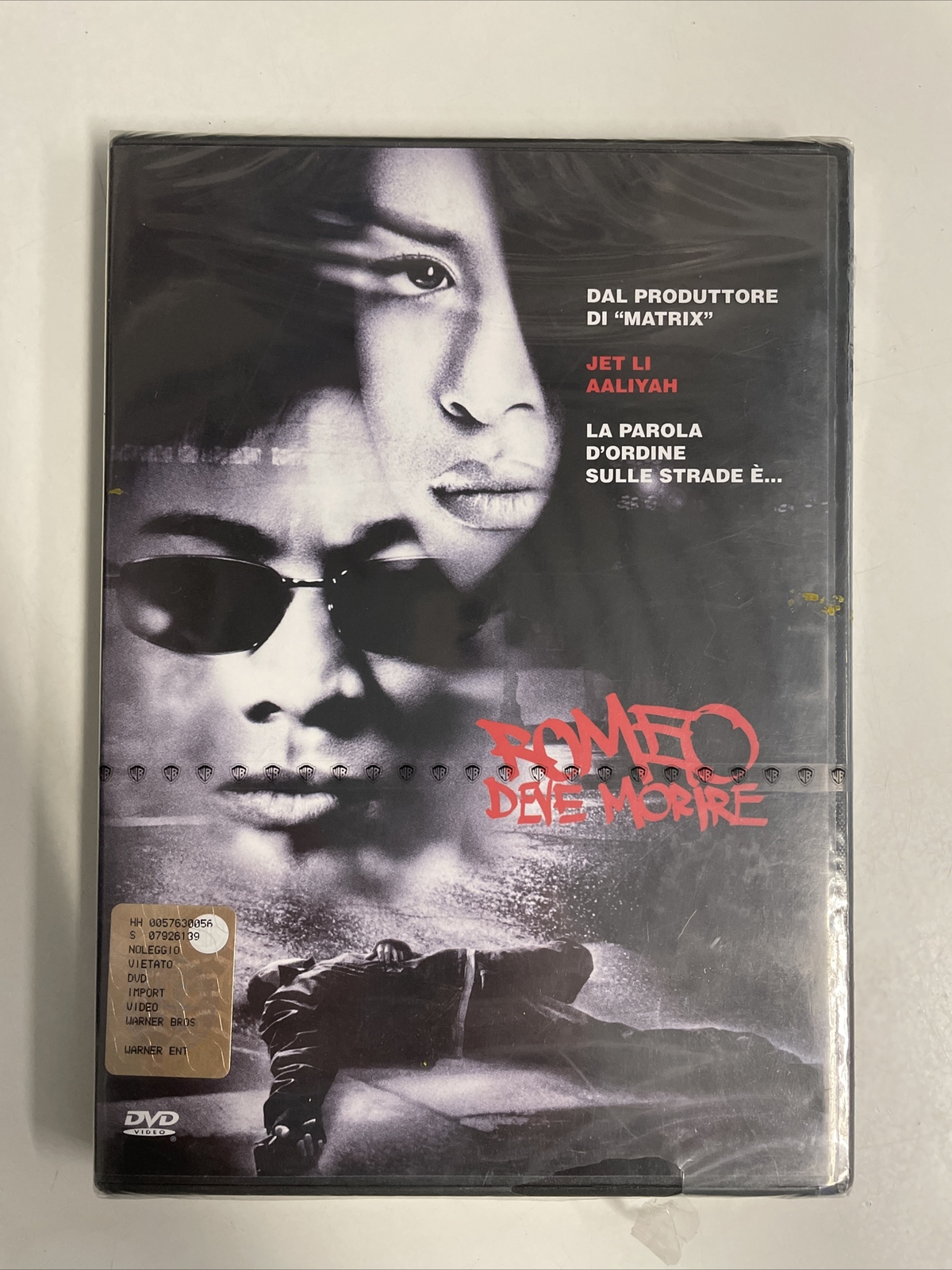 ROMEO DEVE MORIRE (2000) DVD . NUOVO - JET LI - PICCOLO STRAPPO CELLOPHANE