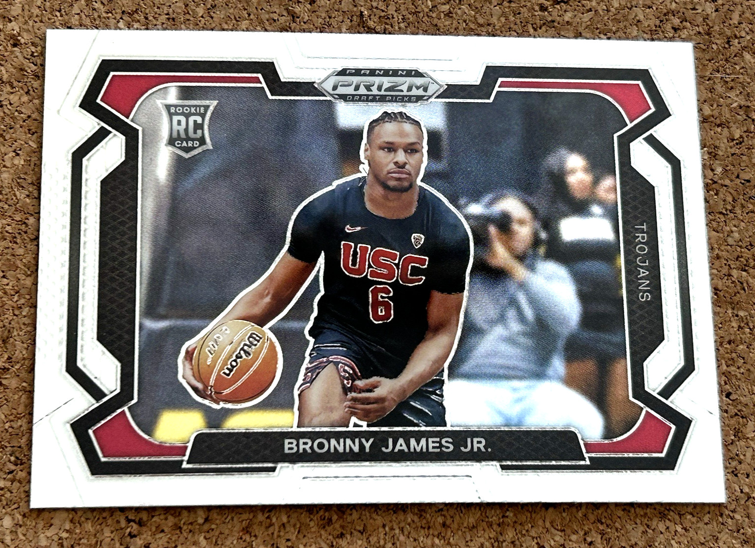 2024 Panini Prizm Draft Picks Variation Bronny James Jr Rookie RC #86 USC